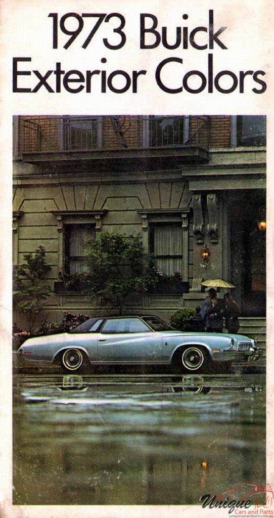 1973 Buick Exterior Colors Chart